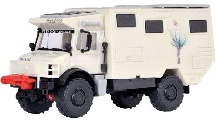 Unimog キャンピングカー Unicat 14977 / Kibri 1/87 建設機械模型 工事車両