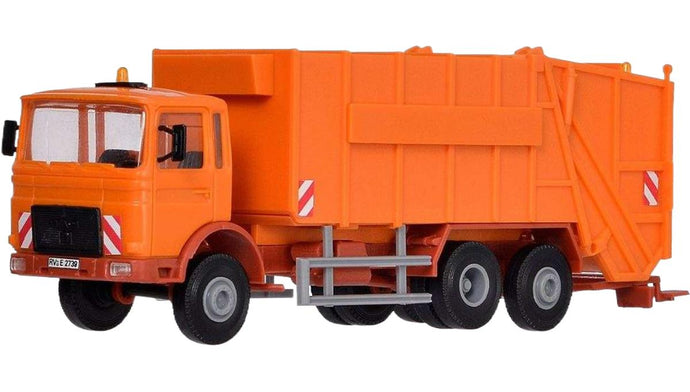 MAN 圧縮ゴミ収集車 15009 トラック / Kibri 1/87 建設機械模型 工事車両