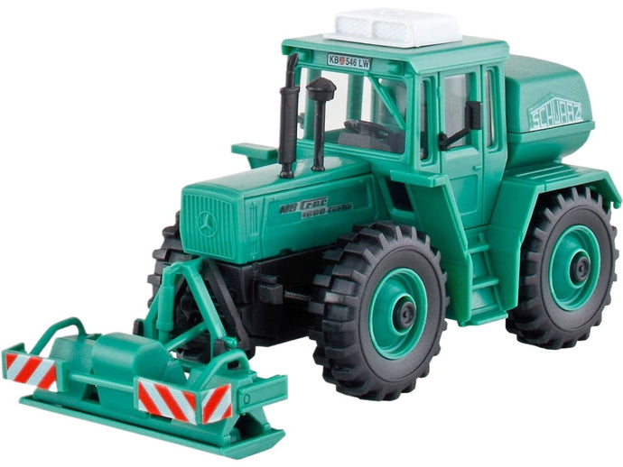 SchwarzBau Mercedes Benz trac プレートコンパクター / Kibri 1/87 建設機械模型 工事車両