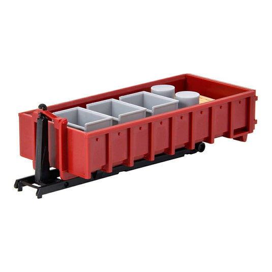 Roll Off Container with Loading Hook and Construct / Kibri 1/87 模型