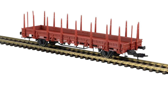 低床貨車 ブラウン 16202 / Kibri 1/87 建設機械模型 工事車両