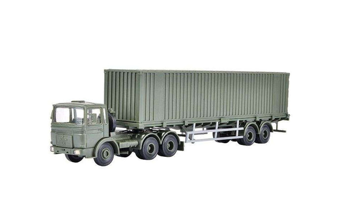 ドイツ連邦軍 MAN 3軸 トラクター 40 / Kibri 1/87 建設機械模型 工事車両