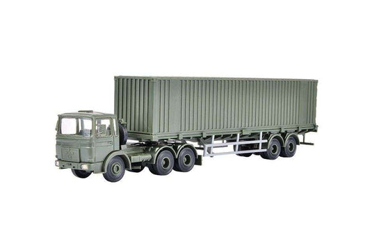 ドイツ連邦軍 MAN 3軸 トラクター 40 / Kibri 1/87 建設機械模型 工事車両