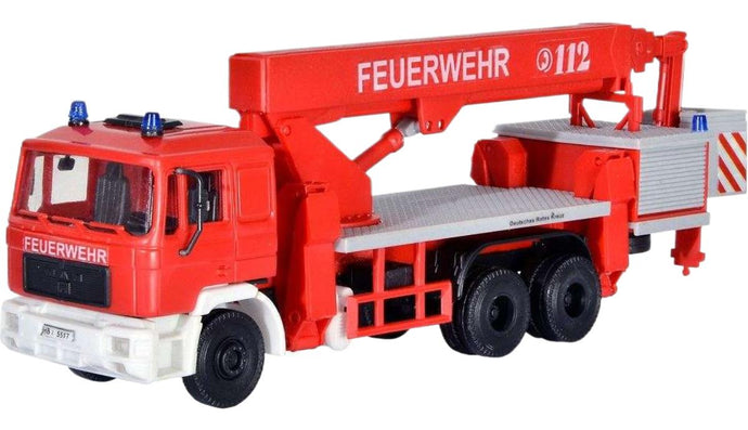 消防 MAN Ruthmann Steiger付き 18273 / Kibri 1/87 建設機械模型 工事車両