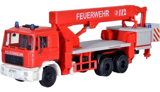 消防 MAN Ruthmann Steiger付き 18273 / Kibri 1/87 建設機械模型 工事車両