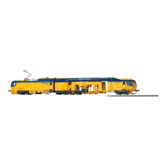 Plasser & Theurer Unimat 09-4x4/4S E3 保線用マルチプルタイタンパー / Kibri 1/87 ミニカー 建設機械模型 工事車両