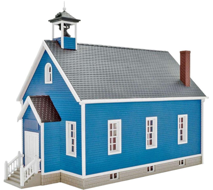 田舎の学校 LED照明付き 38843 / Kibri 1/87 建設機械模型 工事車両