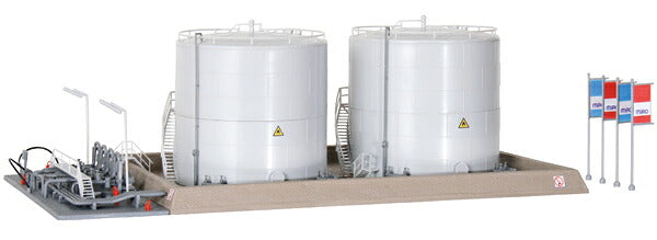 MIRO Fuel Refinery Storage Tanks プラスチックモデルキット / Kibri 1/87 建設機械模型 工事車両