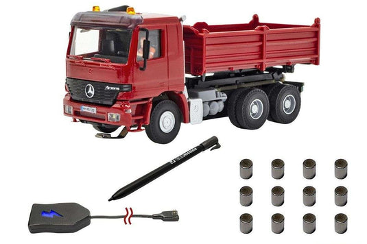 Kibri Mercedes Benz Actros tipper red 8001 1/87 模型