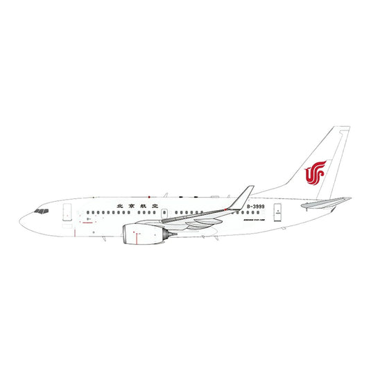 北京航空 Beijing Airlines ボーイング 737-79L(WL) BBJ / KJ Models 1/200 飛行機模型 旅客機