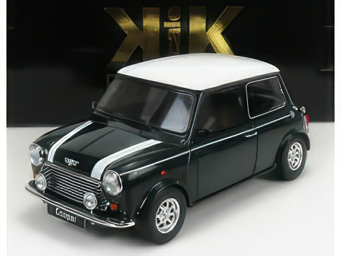 MINI COOPER LHD 1992 DARK GREEN WHITE/KK-SCALE 1/12ミニカー