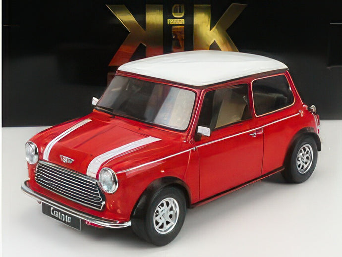 MINI COOPER RHD 1992 RED WHITE/KK-SCALE 1/12ミニカー