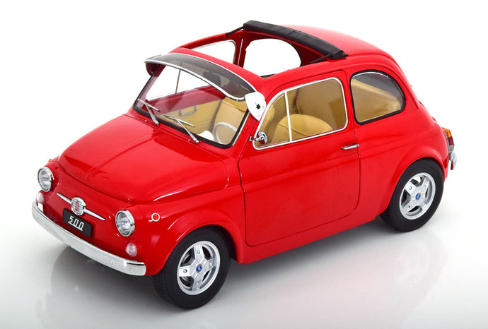 Fiat 500 Fカスタム 脱着式ソフトトップ付 1968/ KK-Scale 1/12 ミニカー