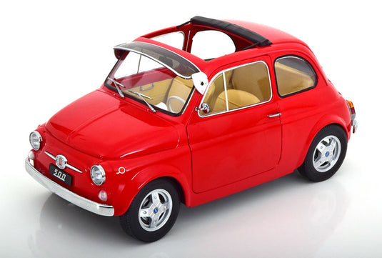 Fiat 500 Fカスタム 脱着式ソフトトップ付 1968/ KK-Scale 1/12 ミニカー