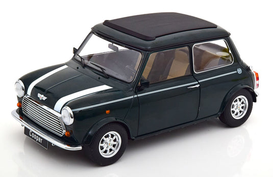 Mini Cooper 左ハンドル サンルーフ 交換式ルーフパーツ付 / KK-Scale 1/12 ミニカー