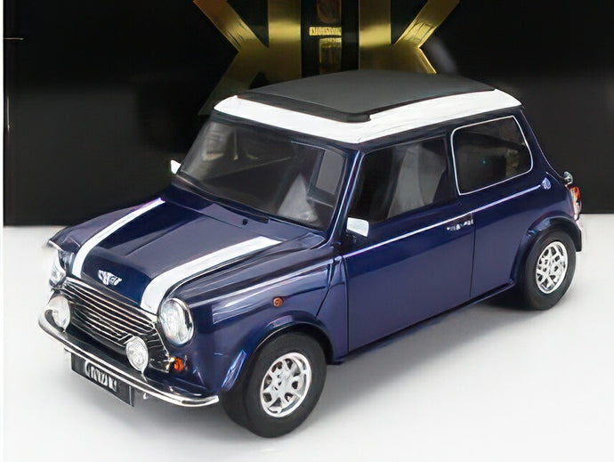 MINI COOPER SUNROOF LHD 1992 BLUE MET WHITE/KK-SCALE 1/12ミニカー