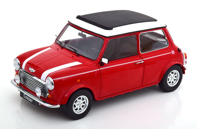 Mini Cooper 左ハンドル サンルーフ 交換式ルーフパーツ付 / KK-Scale 1/12 ミニカー