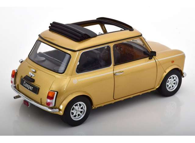 ギャラリービューアに画像をロードする, Mini Cooper Sunroof, gold Doors can be opened and you can display with closed or open sunroof/KK-SCALE 1/12ミニカー
