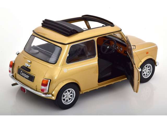 ギャラリービューアに画像をロードする, Mini Cooper Sunroof, gold Doors can be opened and you can display with closed or open sunroof/KK-SCALE 1/12ミニカー
