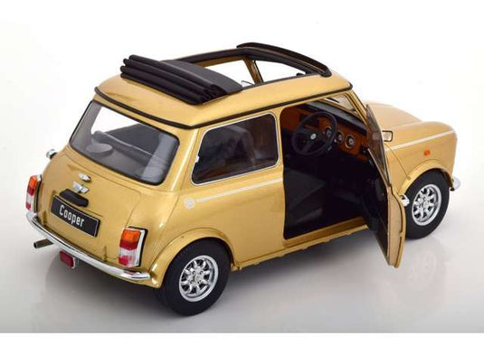 Mini Cooper Sunroof, gold Doors can be opened and you can display with closed or open sunroof/KK-SCALE 1/12ミニカー