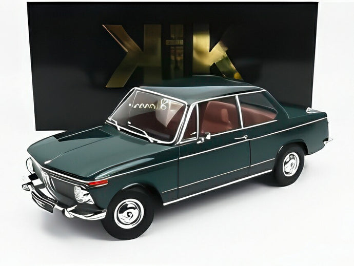 【予約】BMW 1802 1シリーズ 1967 グリーン/ KK-SCALE 1/12 ミニカー
