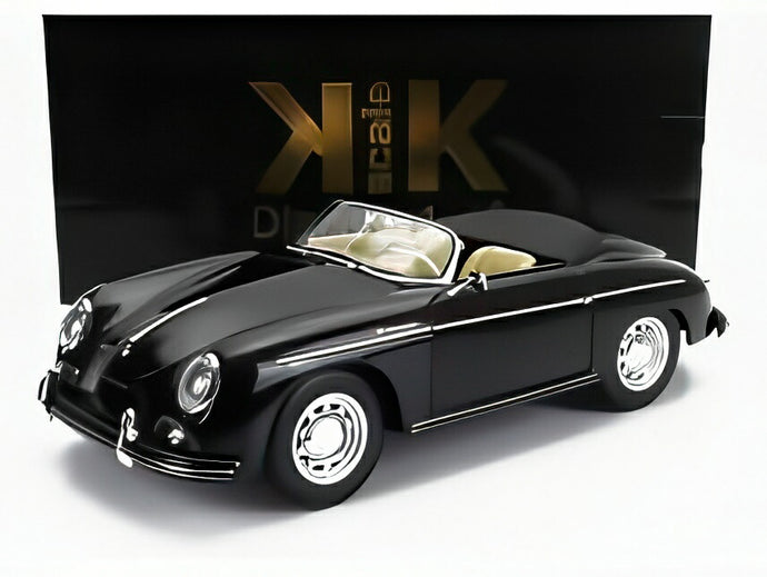 【予約】PORSCHE 356A スピードスター 1955 ブラック/ KK-SCALE 1/12 ミニカー