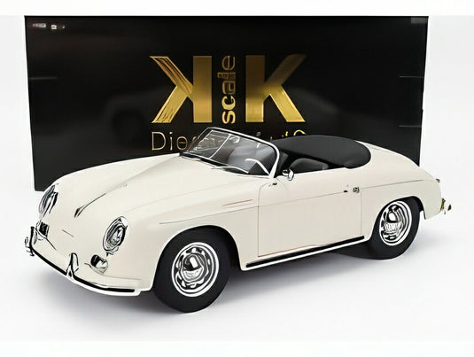 【予約】PORSCHE 356A スピードスター 1955 ホワイト/ KK-SCALE 1/12 ミニカー