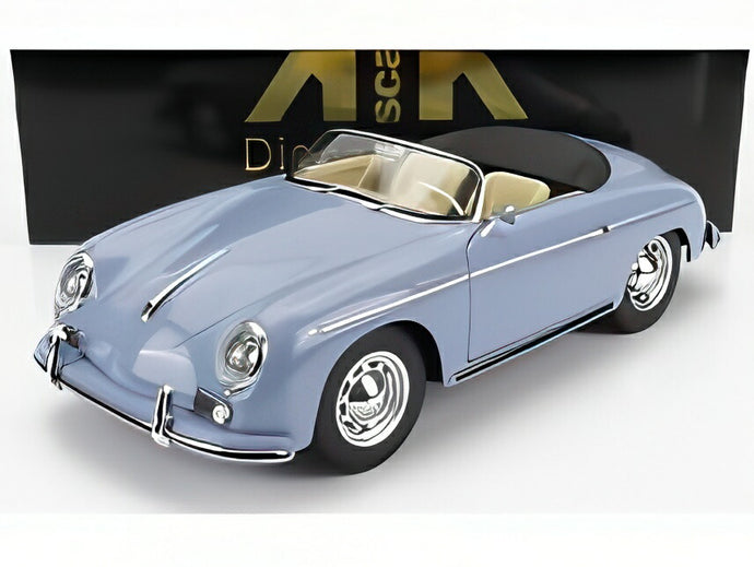 【予約】PORSCHE 356A スピードスター 1955 ライトブルー/ KK-SCALE 1/12 ミニカー