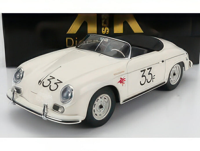 PORSCHE 356A SPEEDSTER N 33 1955 WHITE/KK-SCALE 1/12ミニカー