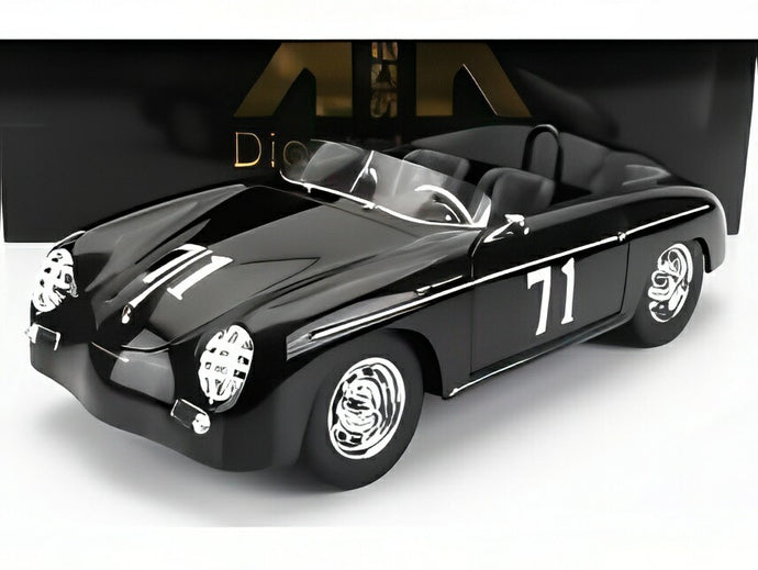【予約】PORSCHE 356 スピードスター No.71 1955 ブラック/ KK-SCALE 1/12 ミニカー