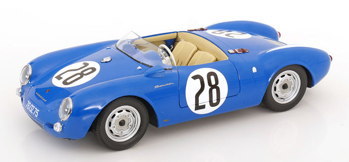Porsche 550スパイダー No.28 ル・マン24時間 ストレツ/ポレンスキー 1956 限定50個/ KK-Scale 1/12 ミニカー