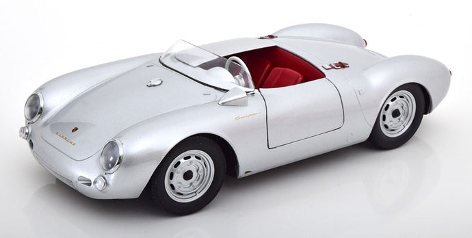 【予約】PORSCHE 550A スパイダー 1956 シルバー/ KK-SCALE 1/12 ミニカー