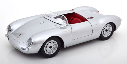 【予約】PORSCHE 550A スパイダー 1956 シルバー/ KK-SCALE 1/12 ミニカー