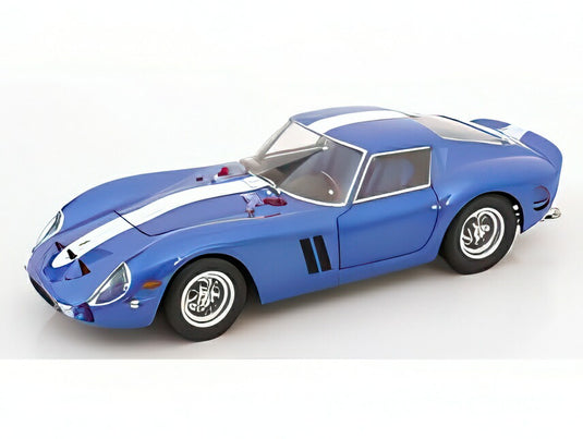 【予約】2025年発売予定FERRARI 250 GTO クーペ 1962 ブルー/ホワイト/ KK-SCALE 1/12 ミニカー