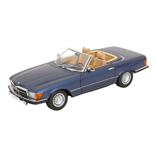 メルセデス・ベンツ 450 SL R107 EUバージョン 1985 ブルーメタリック / KK-SCALE 1/12 ミニカー