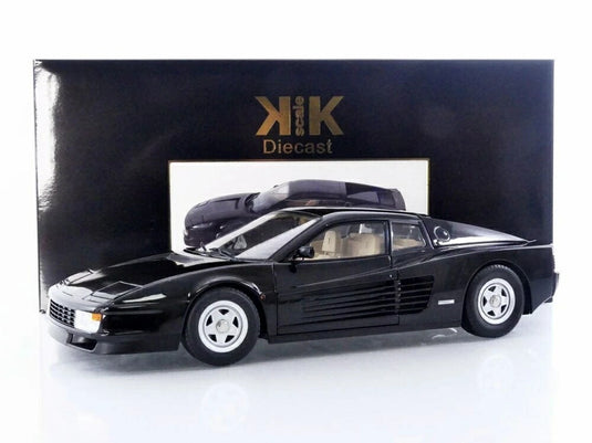 【予約】 フェラーリ テスタロッサ 1986 ブラック / KK Scale 1/12 ミニカー