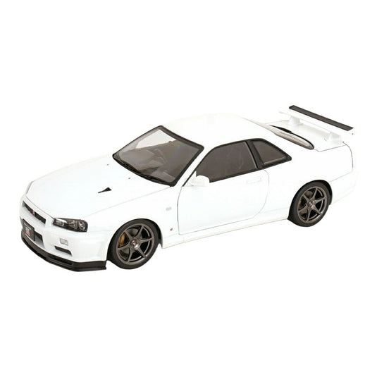 【予約】2026年発売予定 Nissan日産 Skylineスカイライン GT-R R34 V-SPEC II 2001 ホワイト 限定版 / KK-SCALE 1/12 ミニカー