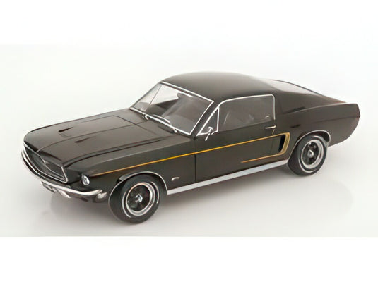 【予約】12月以降発売予定FORD USA MUSTANG GT FASTBACK COUPE 1968 ブラック/ KK-SCALE 1/12 ミニカー