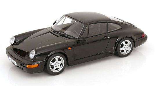 【予約】2026年以降発売予定ポルシェ 911 964 RS クーペ 1992 ブラック (カップホイール) / KK-SCALE 1/12 ミニカー