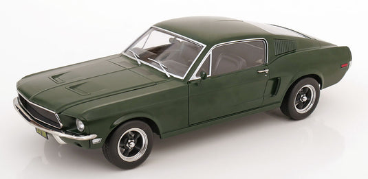 Ford Mustang GT Fastback Bullitt ムービーエディション 1968 マットダークグリーン / KK-Scale 1/12 ミニカー