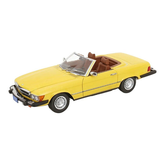 【予約】 メルセデスベンツ 450 SL R107 1985 イエロー / KK Scale 1/12 ミニカー