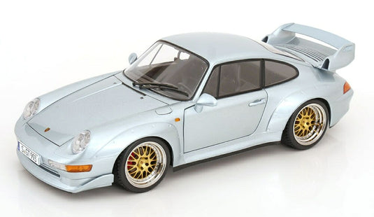 【予約】2026年発売予定Porscheポルシェ 911 993 GT2 クーペ 1996 BBSリム シルバー / KK-SCALE 1/12 ミニカー