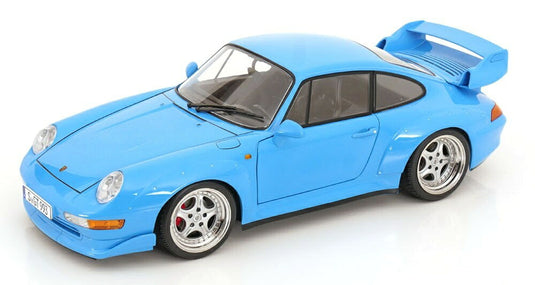 【予約】2026年発売予定Porscheポルシェ 911 993 GT2 クーペ 1996 スピードラインリム ライトブルー / KK-SCALE 1/12 ミニカー