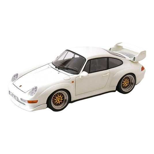 【予約】2026年発売予定 Porscheポルシェ 911 993 GT2 BBSホイール 1996 ホワイト 開閉機構付き 限定版 / KK-SCALE 1/12 ミニカー