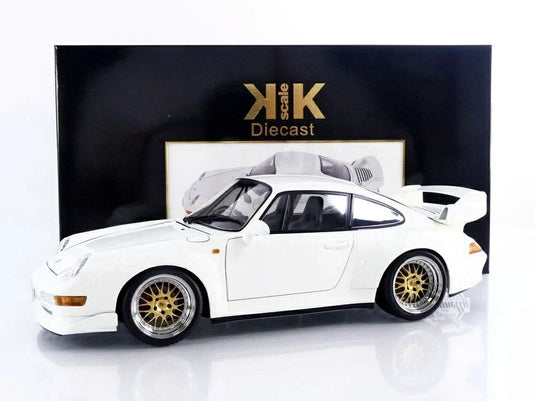 ポルシェ 911 (993) GT2 1996 ホワイト / KK Scale 1/12 ミニカー