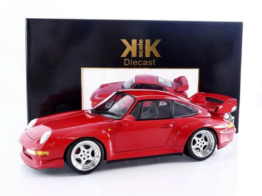 ポルシェ 911 (993) GT2 1996 レッド / KK Scale 1/12 ミニカー