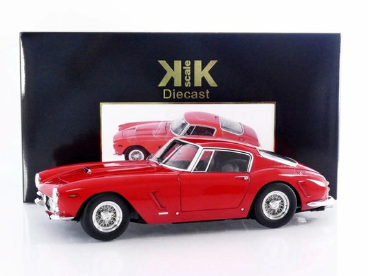 フェラーリ 250 GT SWB パッソ・コルタ 1961 レッド / KK Scale 1/12 ミニカー