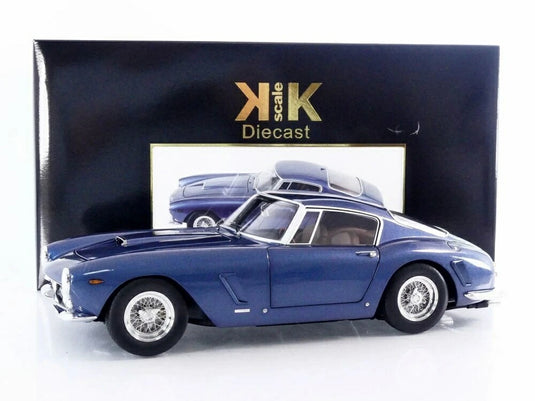 フェラーリ 250 GT SWB パッソ・コルタ 1961 ブルー / KK Scale 1/12 ミニカー
