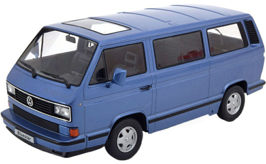 VW Bus T3 1993 ライトブルーメタリック/ KK-SCALE 1/18 ミニカー