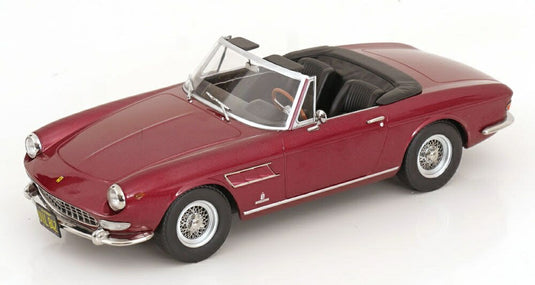 【予約】2026年発売予定Ferrariフェラーリ 275 GTS ピニンファリーナ スパイダー スティーブ マックイーン パーソナルカー 1964 レッドメタリック / KK-SCALE 1/18 ミニカー